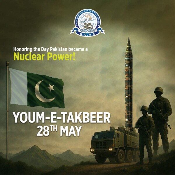 Youm-e-Takbeer – 28th MayA day of pride. A day of power. A day when Pakistan made history!

On this day in 1998, Pakistan emerged as the first nuclear power in the Muslim world, demonstrating its resolve for national defense and sovereignty. We honor the courage, resilience, and scientific brilliance of our nation.

Honoring the day Pakistan became a Nuclear Power!

Long live Pakistan!