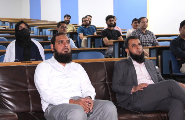 Cyber Security Awareness SessionThe Directorate of Information and Communications Technology at DUHS successfully conducted a Cyber Security Awareness Session on 17th May 2025 at Lecture Hall 03, Dow International Medical College, Ojha Campus.

Led by expert Atif Abro (Founder & Lead Consultant – Cyberisk), the session empowered attendees with essential knowledge about current cybersecurity threats and best practices.

Relevant SDGs:
• SDG 4: Quality Education
• SDG 9: Industry, Innovation and Infrastructure