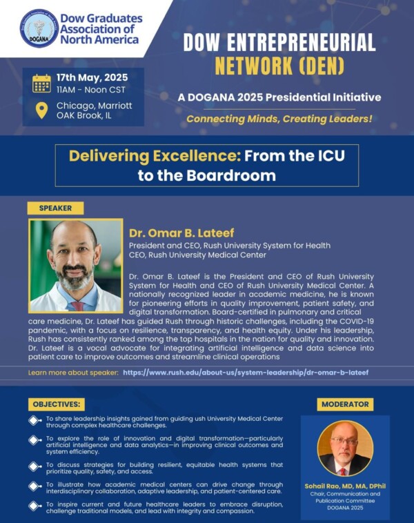 The DOGANA Annual Retreat 2025 featured a leadership session moderated by Dr. Sohail Rao, with Dr. Omar Lateef as the guest speaker.Here are some highlights of the session and tips for those who are seeking a leadership position especially as a change agent.

Leadership, at its core, is not a title or a destination—it is a calling. And when that calling involves driving change, the path becomes even more demanding. If you aspire to be a leader, particularly one who challenges the status quo, here are a few truths to keep close to your heart:
 
1. Purpose and Passion Are Your Compass:
Never pursue leadership for prestige or recognition. Instead, let your journey be driven by a clear purpose and a fire within. Passion gives you the stamina to persist when obstacles mount. 
 
2. It Is a Lonely Road:
The higher you rise, the thinner the air becomes. As a change agent, you will often find yourself standing alone. Do not be surprised when your circle grows smaller. Expect few genuine allies…and many silent critics. Some will support you to your face while quietly hoping for your failure. This is not cynicism…it is reality. Stand firm.
 
3. You Will Lose More Often Than You Win:
Real change does not come easy. You will encounter resistance, rejection, and setbacks…many of them. Projects will stall, policies will be challenged, and people you counted on may turn away. But in every failure lies a lesson, and in every loss, an opportunity to recalibrate. 
 
4. You Must Be Willing to Be Burnt…and Reborn:
Leadership demands that you pour yourself into the fire of transformation. You may be misunderstood, criticized, even vilified. At times, you will feel broken, disillusioned, and exhausted. But if your foundation is strong, you will rise from the ashes stronger, wiser, and more resilient. 
 
5. Leadership Is a Sacrifice, Not a Reward:
True leadership is not about privilege…it is about responsibility. It requires you to give more than you receive, to serve more than you are served.