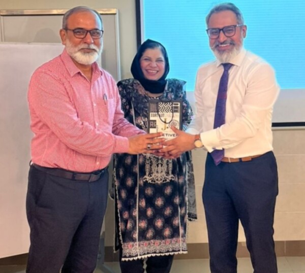Dow University of Health Sciences recently hosted a successful "Enteral Nutrition Seminar" on 15th May 2025.A heartfelt thank you to Dr. Khursheed (MS) and Dr. Nousheen (AMS) for gracing the event as Guests of Honour.

Special appreciation to our insightful speakers:
-Dr. Abdul Khalique, Associate Professor
-Bisma Khilji, Clinical Dietitian
-Dua Saleem, Clinical Dietitian
-Badder Hina Afnan, RD, Clinical Dietitian

We also extend our gratitude to all the enthusiastic participants.

Relevant SDGs:
SDG 2 – Zero Hunger
SDG 3 – Good Health and Well-being
SDG 17 – Partnerships for the Goals