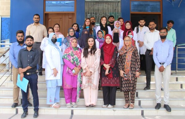 Dr. Sadaf Ahmed Asim, Head of the Department of Dermatology at DIMC, led an engaging academic session on May 20, 2025, as the main program director. The session, titled "The Evolving Role of Newer Antihistamines in Dermatology," was organized in collaboration with Dr. Sadia (Assistant Professor) and her team due to high demand and interest.The session focused on interactive discussions about different antihistamines, their mechanisms, and patient-specific considerations. It included simplified teaching, addressed academic queries, and concluded with a quiz to enhance trainee engagement.

Relevant SDGs:
SDG 3: Good Health and Well-being
SDG 4: Quality Education
SDG 17: Partnerships for the Goals