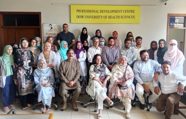 Child Abuse Training Workshop for Health Care ProvidersThe Department of Pediatrics at Dow Medical College / Dow University of Health Sciences / Dr. Ruth K. M. Pfau Civil Hospital Karachi, in collaboration with the Konpal Child Abuse Prevention Society, organized a hands-on capacity-building workshop on Children's Rights and Early Case Detection, Management, and Timely Referral of Child Abuse and Neglect on May 14, 2025, at the Professional Development Centre, DUHS.