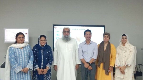 The Society of Surgeons of Pakistan (Karachi Chapter) successfully conducted a pre-conference workshop titled “AI-Enhanced Simulation Training for Laparoscopic Appendectomy Techniques” on Wednesday, 21st May 2025, at the DMC Simulation Lab, Karachi.Held as part of SURGICON 2025, the session featured hands-on training guided by expert facilitators Dr. Shafaq Naseer and Dr. Omer Bin Khalid. With 20 participants in attendance, the workshop emphasized innovation in surgical education through AI-driven simulation. The event was coordinated by Prof. Imrana Zulfikar and Dr. Summaya Saeed and was CME accredited.

Relevant Sustainable Development Goals (SDGs):
SDG 3: Good Health and Well-being
SDG 4: Quality Education
SDG 9: Industry, Innovation and Infrastructure